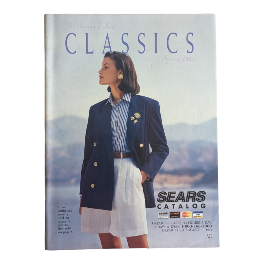 Vintage Sears Catalog The Season's Best Classics Spring 1993
